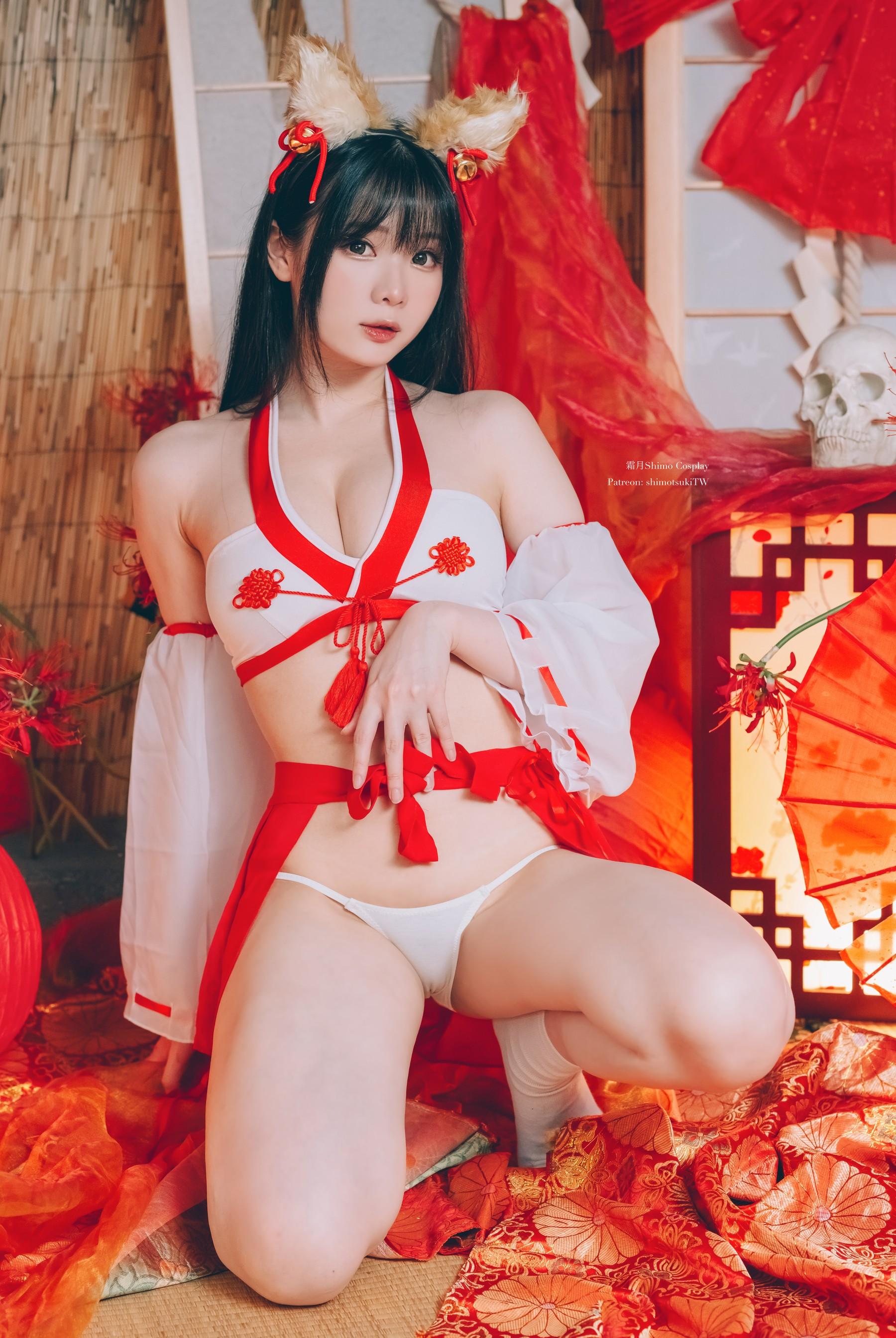 霜月shimo – NO.69 Fox Miko [15P]-秀吧